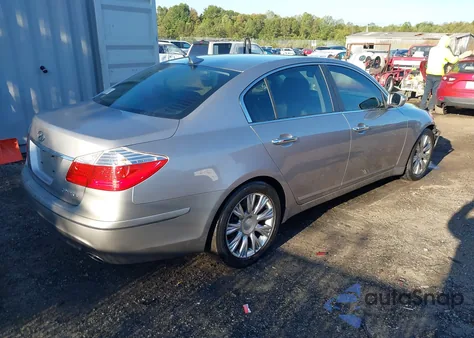 2011 Hyundai Genesis 3.8 from USA, damaged, VIN KMHGC4DE3BU124452